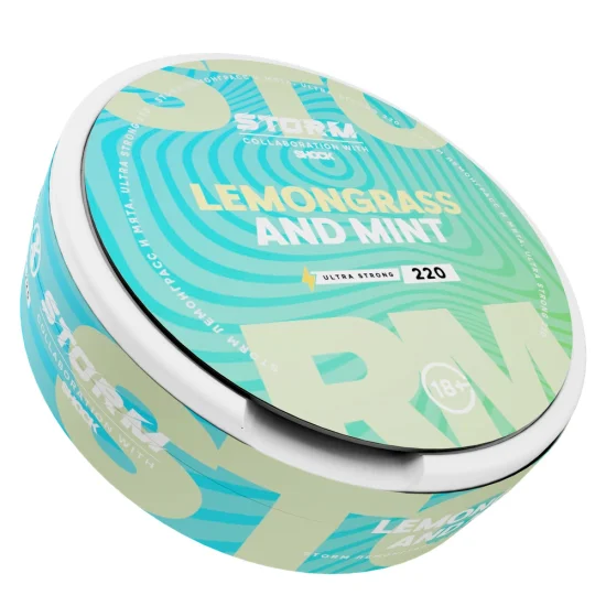 STORM By ШОК (220 МГ) - Лемонграсс и Мята